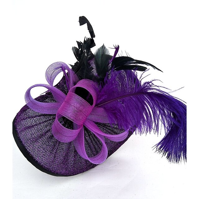  Net Fascinators / Hats / Birdcage Veils with 1 Piece Wedding / Special Occasion Headpiece