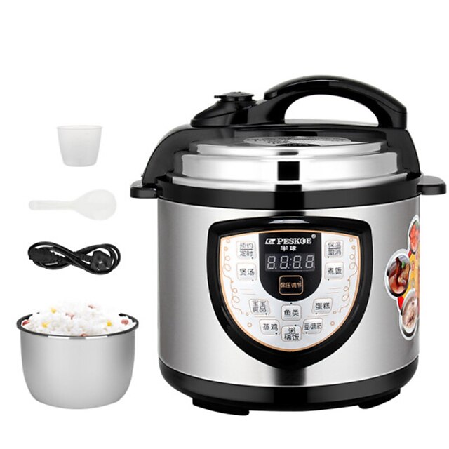  Pressure Cooker Multifunction Stainless Steel Rice Cookers 220V 700W Kitchen Appliance
