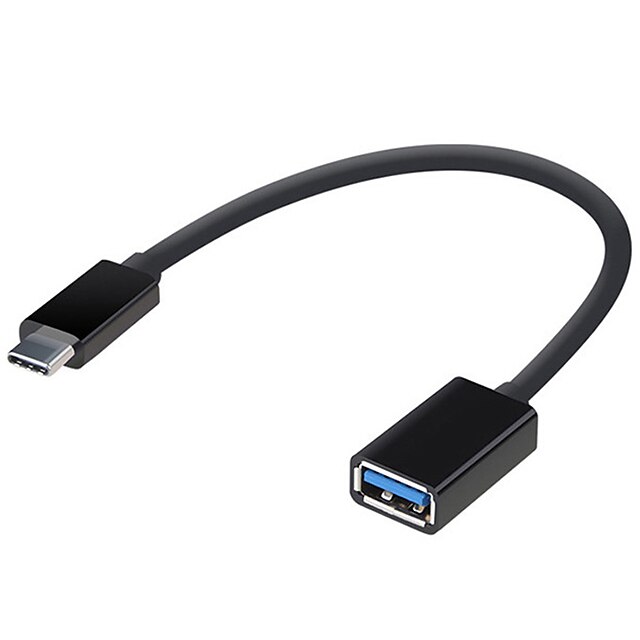  USB 3.1 Type C to USB 3.0 Male - Female 0.1m(0.3Ft) PVC