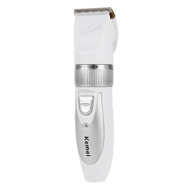  kemei km-6688 tondeuse à cheveux professionnel tondeuse à cheveux électrique coupe machine cisaillement lame en titane pour adulte bébé