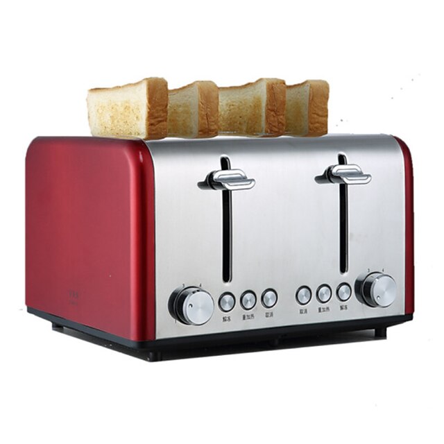  אופה לחם רב שימושי פלדת על חלד טוסטרים 220-240V 1200-1400W מכשיר מטבח