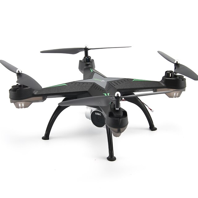  RC Drone SHR / C SH3 4 Kanaler 6 Akse 2.4G Med HD-kamera 720P Fjernstyrt quadkopter FPV / En Tast For Retur / Hodeløs Modus Fjernstyrt Quadkopter / Fjernkontroll / Kamera / Sveve