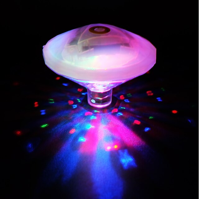  1 W Underwater Lights Submisible Lights for Swimming Pool Outdoor Lights Waterproof Multi Color 4.5 V Children‘s Room Bathroom Home Decoration 4 LED Beads