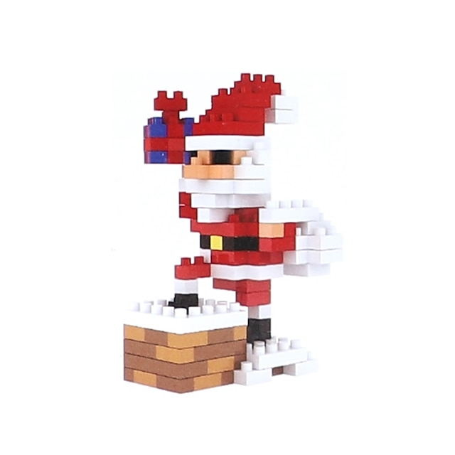  Building Blocks 155 pcs Santa Claus Christmas Holiday People Santa Suits compatible Legoing Christmas Toy Gift / Kid's