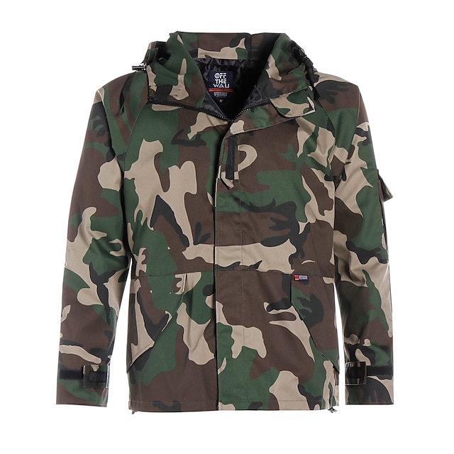  Camouflage jachtjack Heren Winddicht / waterdicht / Anti-Insekten Jack / Winterjack / Kleding Bovenlichaam Lange mouw voor Kamperen&Wandelen / Jagen / Vissen / Ademend