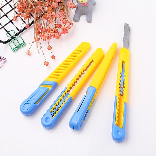  1 Pc Plastic Student Art Knife Paper Cutter Office Supply Cutting Tools