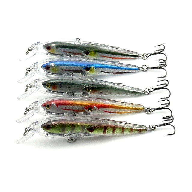  1 pcs Esca Pesciolini Galleggiante Bass Trota Luccio Pesca di mare Pesca a mosca Pesca a mulinello