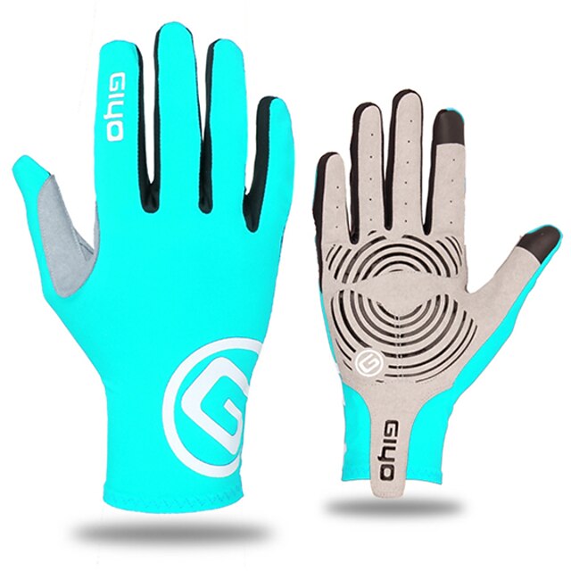  WEST BIKING® Fahrradhandschuhe Touchscreen Atmungsaktiv Rutschfest Handschuhe für den Touchscreen Sporthandschuhe Lycra Silikon Gel Bergradfahren Gelb Rot Blau für Erwachsene Draußen
