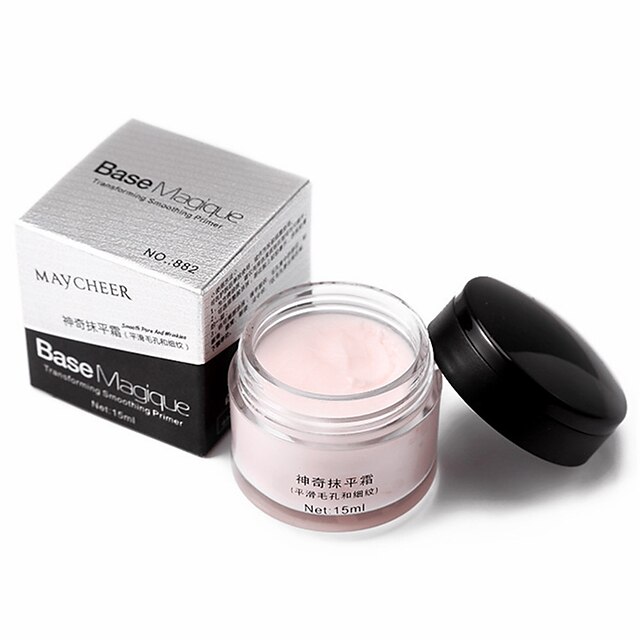  Single Colored Cream Liquid Face Primer 1 pcs Dry / Wet / Combination Whitening / Wrinkle Reduction / Moisturizing Daily / Face # Ammonia Free / Formaldehyde Free Cream Makeup Cosmetic