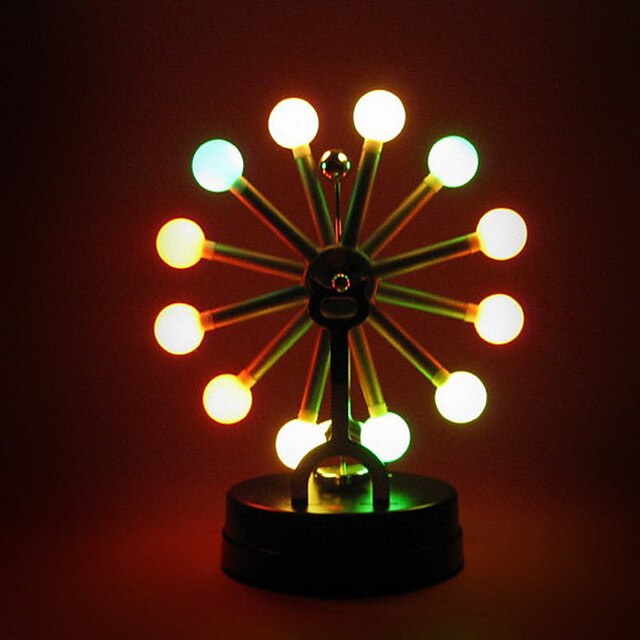  Kinetic Orbital LED Lighting Christmas Gift Ferris Wheel Lighting Office Desk Toys Kid's Boys' Girls' Toy Gift 1 pcs / Educational Toy