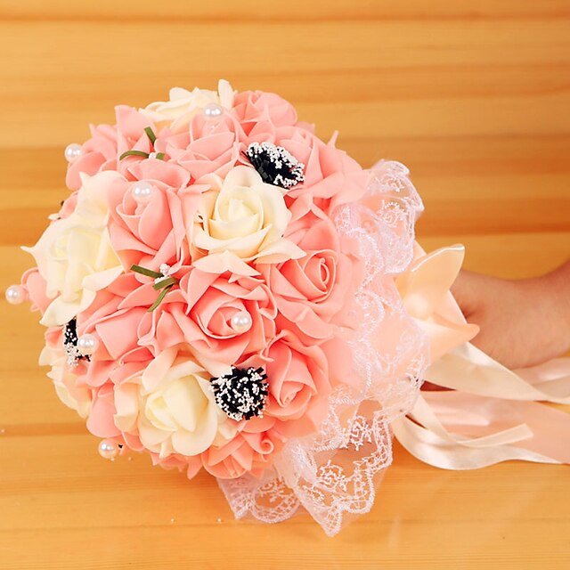  Zijde Bruidsboeketten Bloemen voor op tafel 1