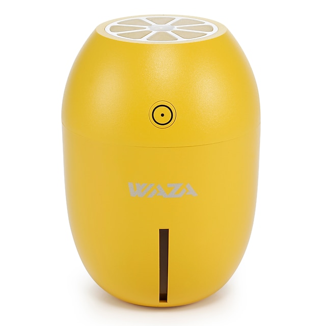  WAZA®  Mini Humidifier Lemon Night Light Car Humidifier Creative Household Bedroom USB Humidifier