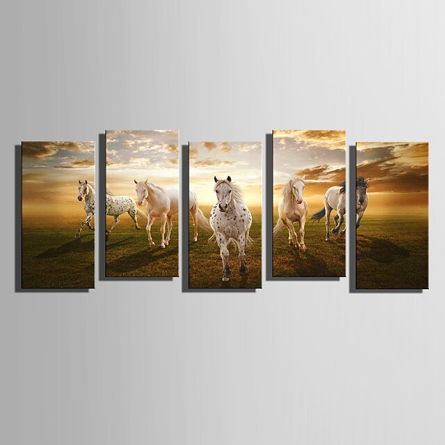  Imprimé Impressions sur toile roulées - Paysage Cinq Panneaux Art Prints