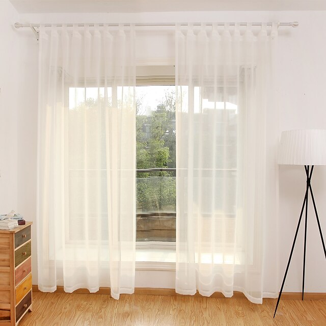  Σύγχρονο Αποχρώσεις διάφανες κουρτίνες Διαφανές Υπνοδωμάτιο   Curtains