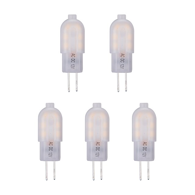  5 Stück 2 W LED Doppel-Pin Leuchten 180 lm G4 18 LED-Perlen SMD 2835 Warmes Weiß Kühles Weiß 12 V