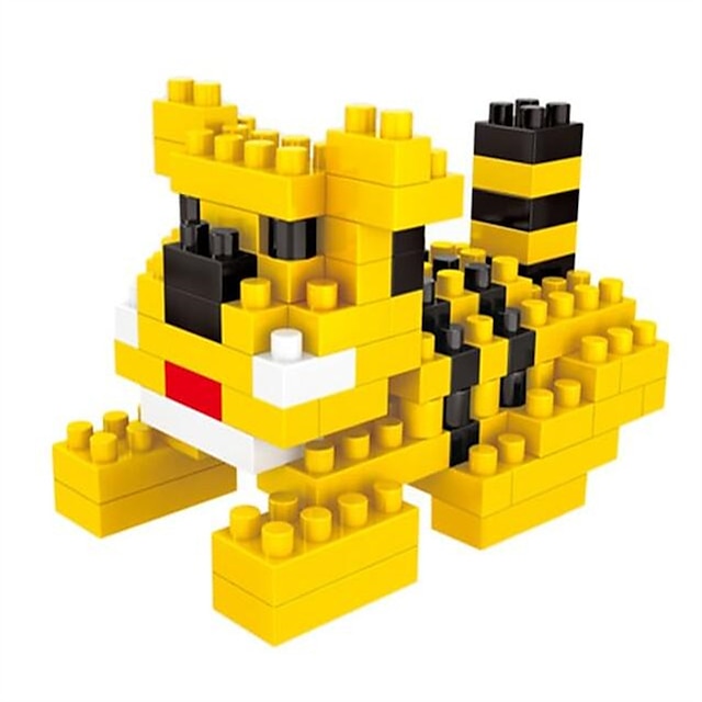  Blocos de Construir 95 pcs Tiger Desenho Animal compatível Legoing Animais Faça Você Mesmo Animais Animal Brinquedos Dom