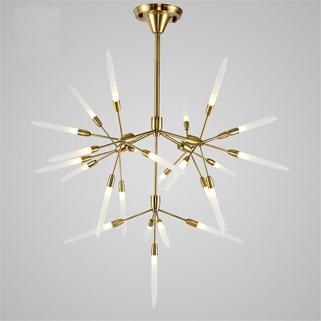  OYLYW 70 cm Mini Style Chandelier Metal Acrylic Electroplated Modern Contemporary / Traditional / Classic 110-120V / 220-240V