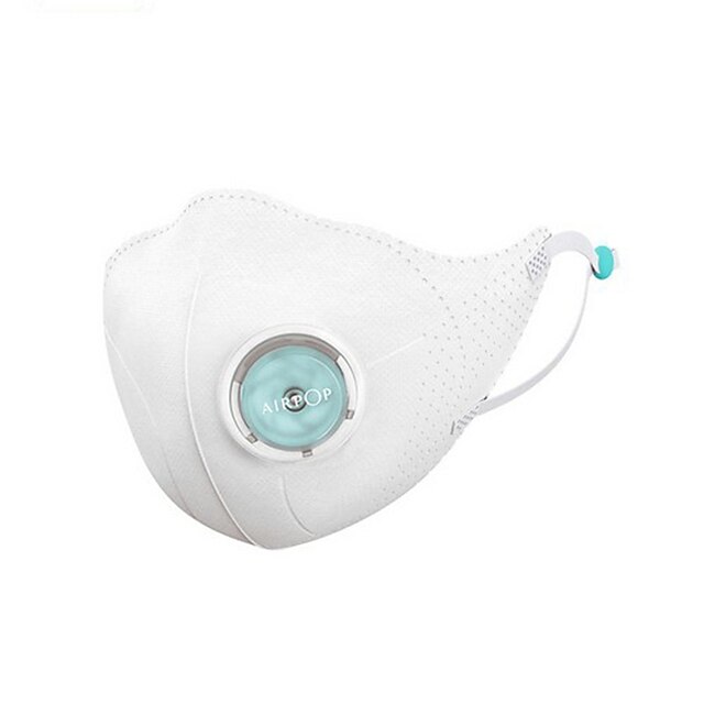  xiaomi mijia airpop light 360 air wear pm2.5 anti-neblina mascarilla ajustable oreja que cuelga máscaras faciales cómodas