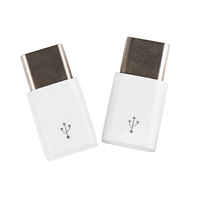  Micro USB 2.0 Adaptor, Micro USB 2.0 to USB 2.0 tip C Adaptor Bărbați-Damă