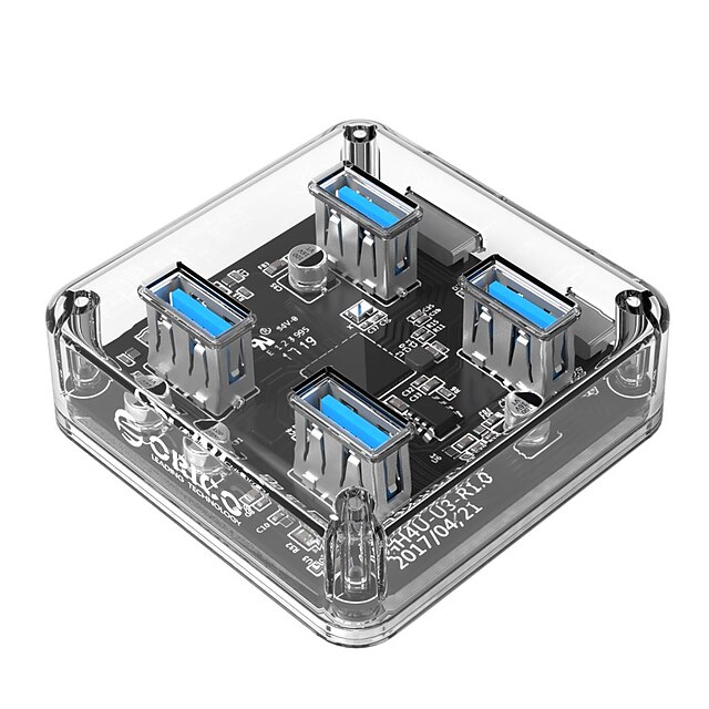  ORICO Micro USB Type A to USB 3.0 USB Hub 4 Portok Nagy sebesség