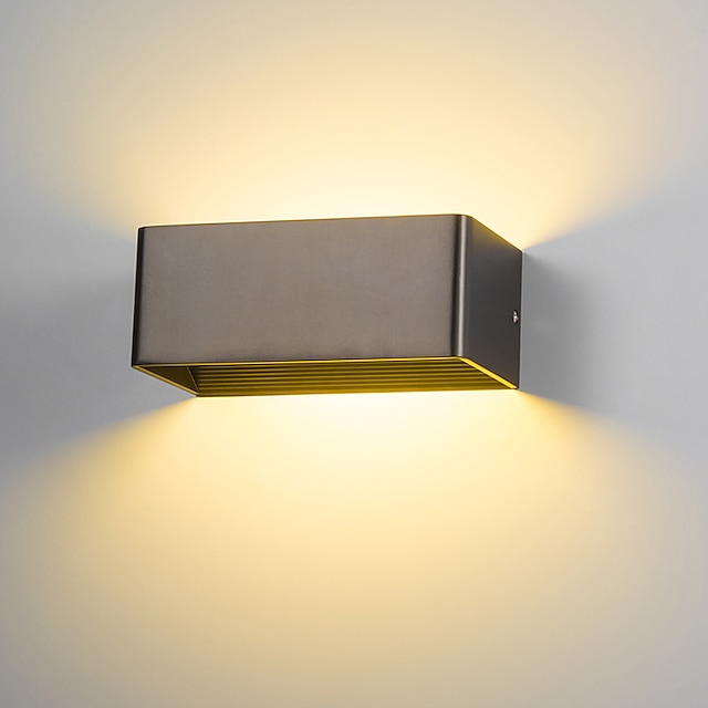  Modern 6W LED Wall Sconce Indoor Hallway Bedroom Spot Light Metal Decorative Lighting