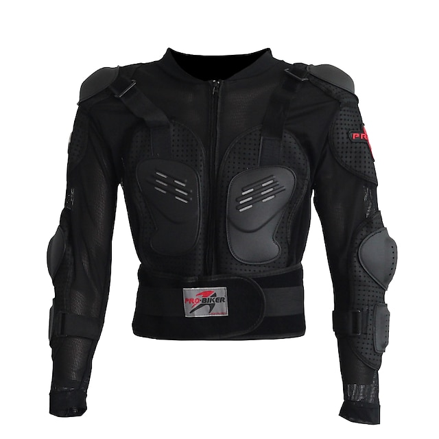  Motorcycle Racing Armor Protector Motocross Off-Road Chest Body Armour Protection Jacket Vest Clothing Protective Gear Full Body Armor Protector for Men