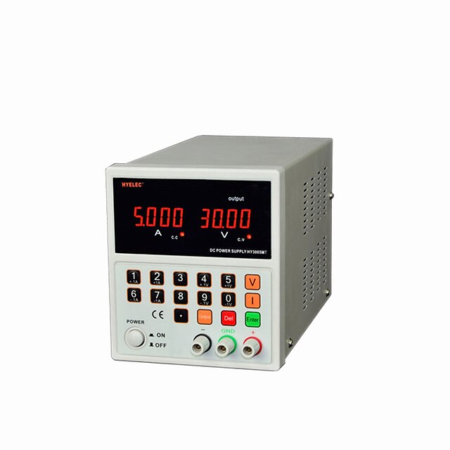  HYELEC HY 3005MT DC Digital Control Power supply with LED indicators