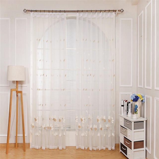  Bohemio Cortinas transparentes cortinas Cortina Habitación de estudio / Oficina   Curtains / Ecológica