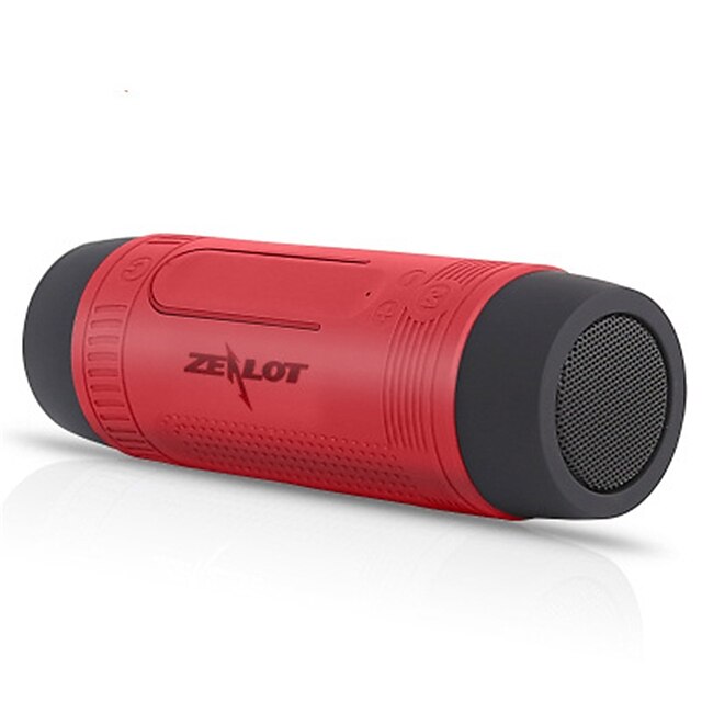  Zealot S1 Bluetooth-динамик Bluetooth 4.0 USB Уличные колонки Шоколадный Серый Синий Темно-красный Темно-зеленый