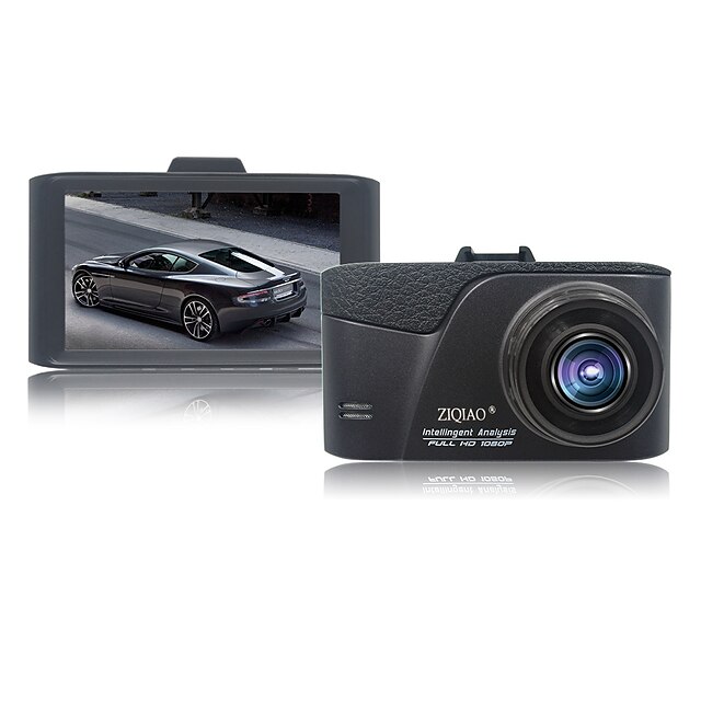  ZIQIAO JL-611 1080p DVR αυτοκινήτου 170 μοίρες Ευρεία γωνεία CMOS 3 inch TFT Dash Cam με Ανίχνευση Κίνησης Όχι Εγγραφή αυτοκινήτου