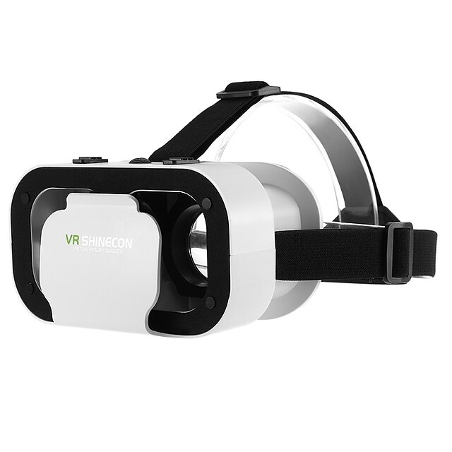  vr shinecon 5.0 gafas realidad virtual gafas 3d para teléfono de 4.7 a 6.0 pulgadas