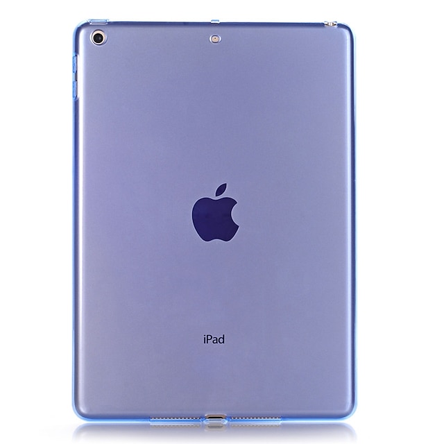  Etui Til Apple iPad Air / iPad 4/3/2 / iPad Mini 3/2/1 Gjennomsiktig Bakdeksel Ensfarget Myk TPU / iPad (2017)