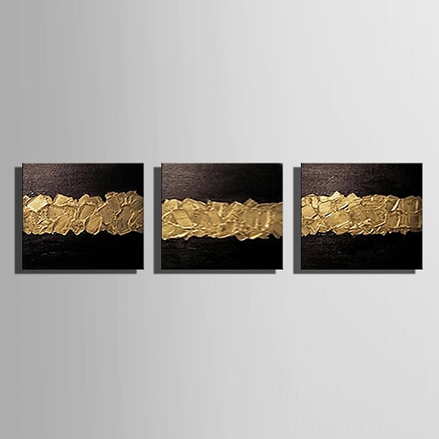  Print Stretched Canvas - Abstract Modern Three Panels