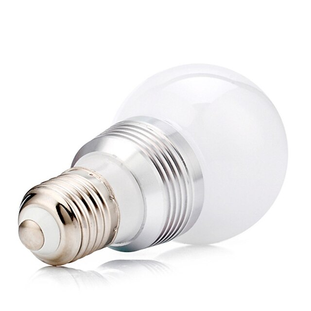  1 Stück 5 W LED Kugelbirnen 400 lm E14 E26 / E27 5 LED-Perlen SMD Abblendbar Ferngesteuert Dekorativ RGBW 85-265 V / RoHs / ASTM