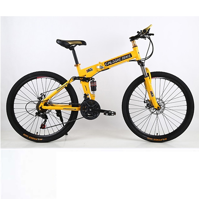  Mountain Bike / Folding Bike Cycling 21 Speed 26 Inch / 700CC Double Disc Brake Springer Fork Monocoque / Hard-tail Frame Ordinary / Standard Aluminium Alloy / Steel / Aluminium