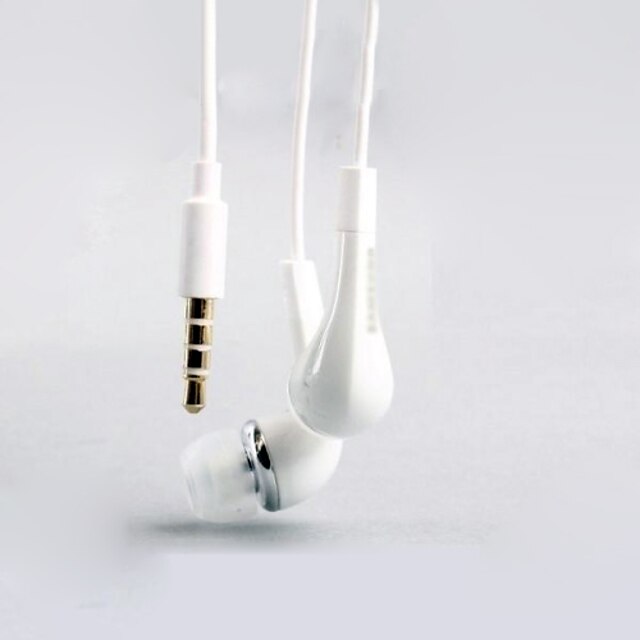  1 I øret Ledning Hovedtelefoner Plast Mobiltelefon øretelefon Med Mikrofon / Med volumenkontrol Headset