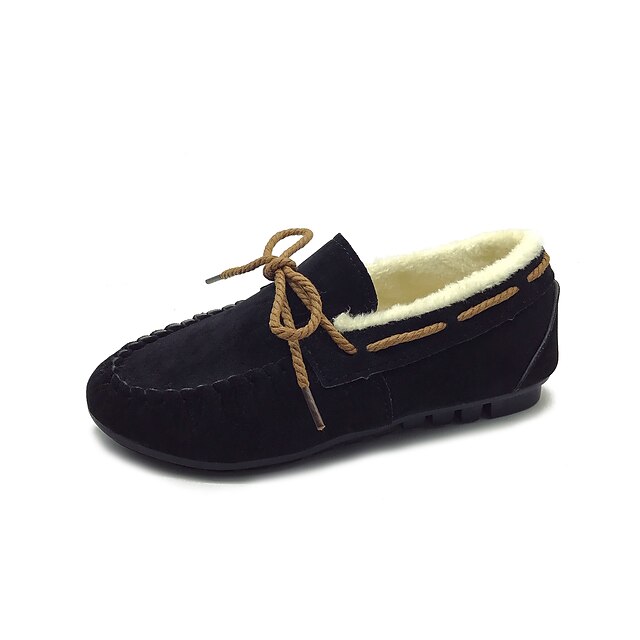  Women's Sparkling Glitter / Leatherette / PU(Polyurethane) Summer Comfort Sandals Flat Heel Open Toe Black / Gray / Brown