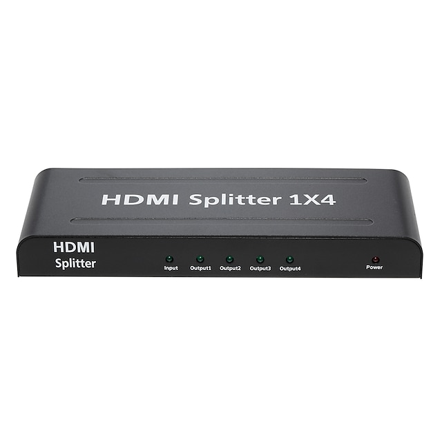  HDMI v1.4 1x4 Splitter HDMI (1 em 4) suporte 3D 1080p