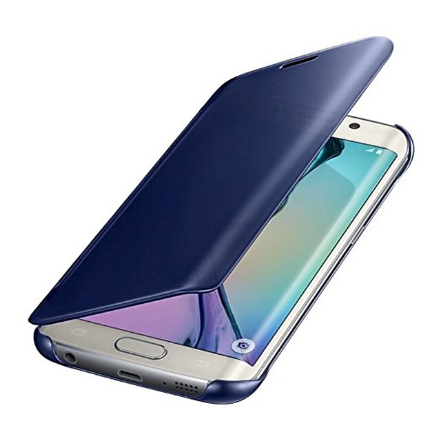  Capinha Para Samsung Galaxy S8 Plus / S8 / S7 edge Galvanizado / Espelho Capa Proteção Completa Sólido Rígida PC