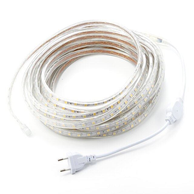  Faste LED-lysstriber 720 lysdioder 5050 SMD 1pc Varm hvid / Hvid / Rød Vandtæt / Chippable