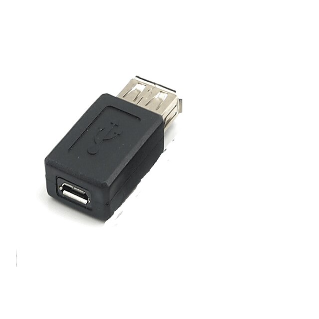  CY® Female Micro USB to Female USB 2.0 Adapter for Phones and Tablets