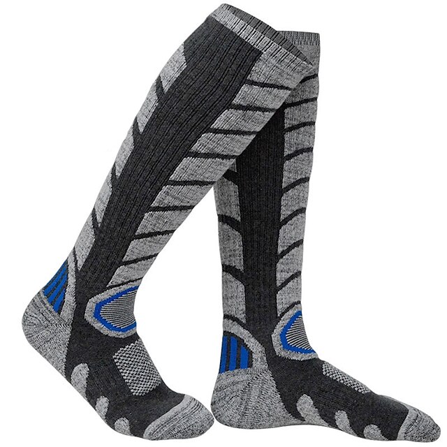  Men's Women's Athletic Sports Socks Ski Socks Outdoor Winter Breathability Wearable Heat Retaining Socks for Ski / Snowboard / Cotton