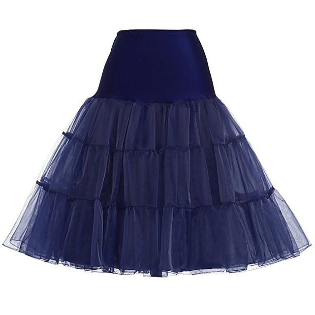 Princess Lolita 1950s Petticoat Hoop Skirt Tutu Under Skirt Crinoline ...