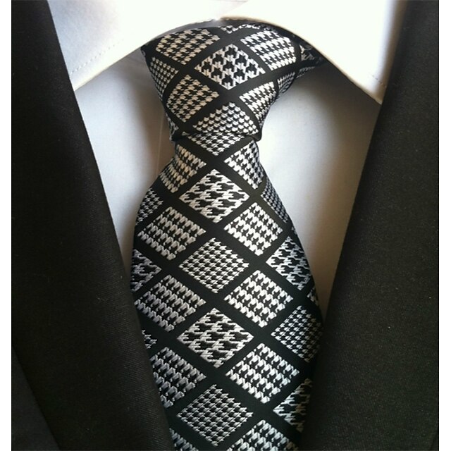  Men's Work / Casual Necktie - Plaid / Checkered