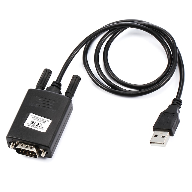  USB 2.0 až RS232 sériový 9 pinový adaptér kabelu db9 pro PC (5ft) 1,5m