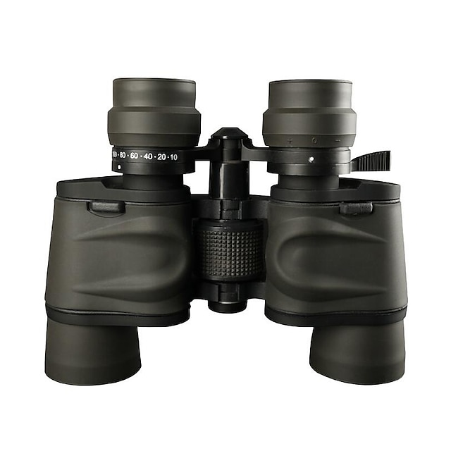  10 X 60 mm Binoculares Revestimiento Múltiple Completo 20 m Enfoque independiente
