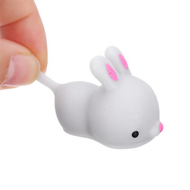  קשוח Squishies צעצוע צעצוע מעיכה ג'ומבו סקוויצ'ים Rabbit חיה מודרני, חדשני עבור בגדי ריקוד ילדים מבוגרים בנים בנות מתנה לטובת המפלגה / גילאים 14 ומעלה