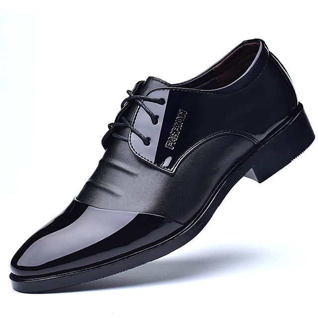  Miesten Oxford-kengät Muodolliset kengät Ajokengät Liiketoiminta Kausaliteetti Toimisto & ura PU Musta Ruskea Kevät Kesä