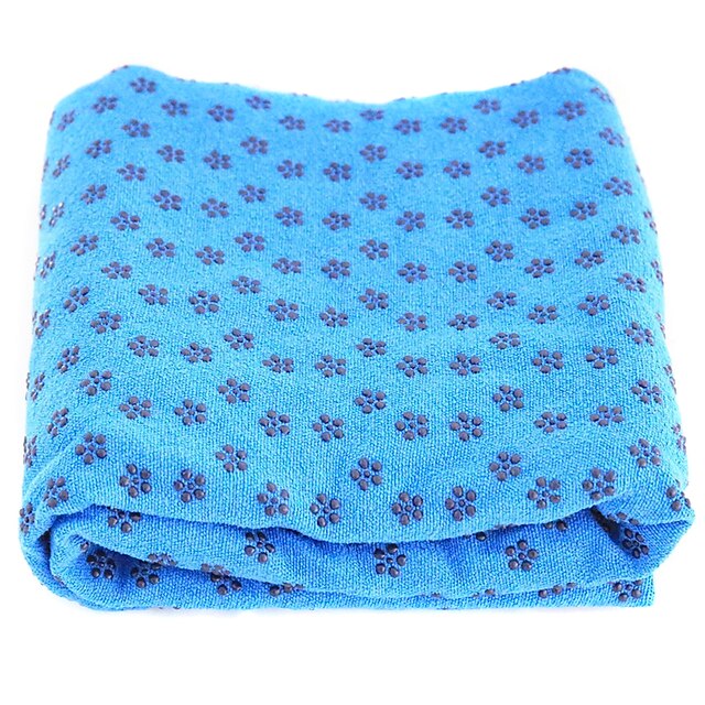  Yoga Towels / Mat Bags 180*63*0.3 cm Waterproof, Odor Free, Eco-friendly, Non-Slip, Sticky, Non Toxic Polyester For Purple, Blue, Pink