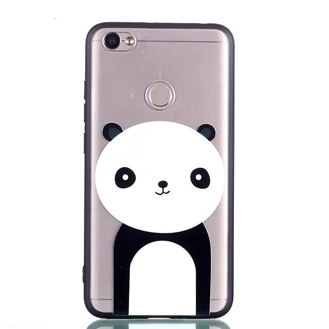  Funda Para Xiaomi Redmi Note 5A / Xiaomi Redmi Note 4 / Redmi 5A Transparente / Diseños Funda Trasera Oso Panda Dura Acrílico
